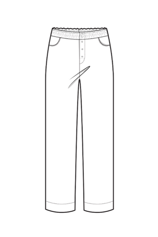 BLACK STRIPE NEO PANTS