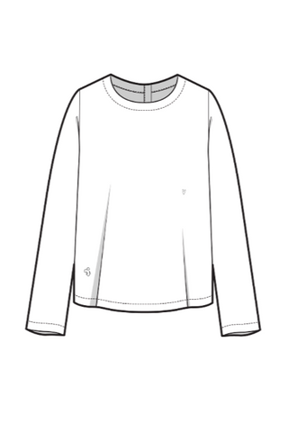 BROWN STRIPE MADELINE SHIRT