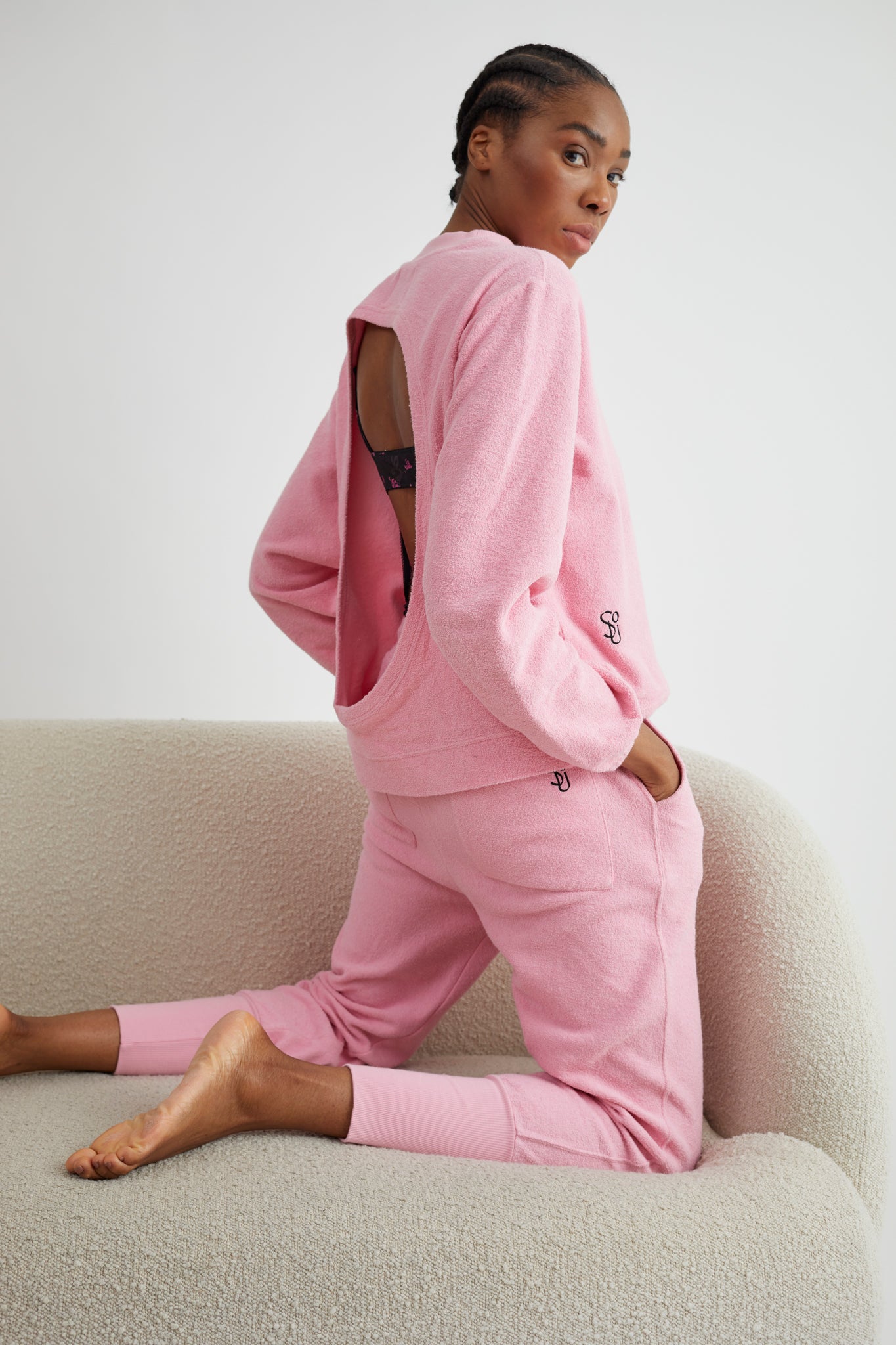 Aurore Pink Joggers
