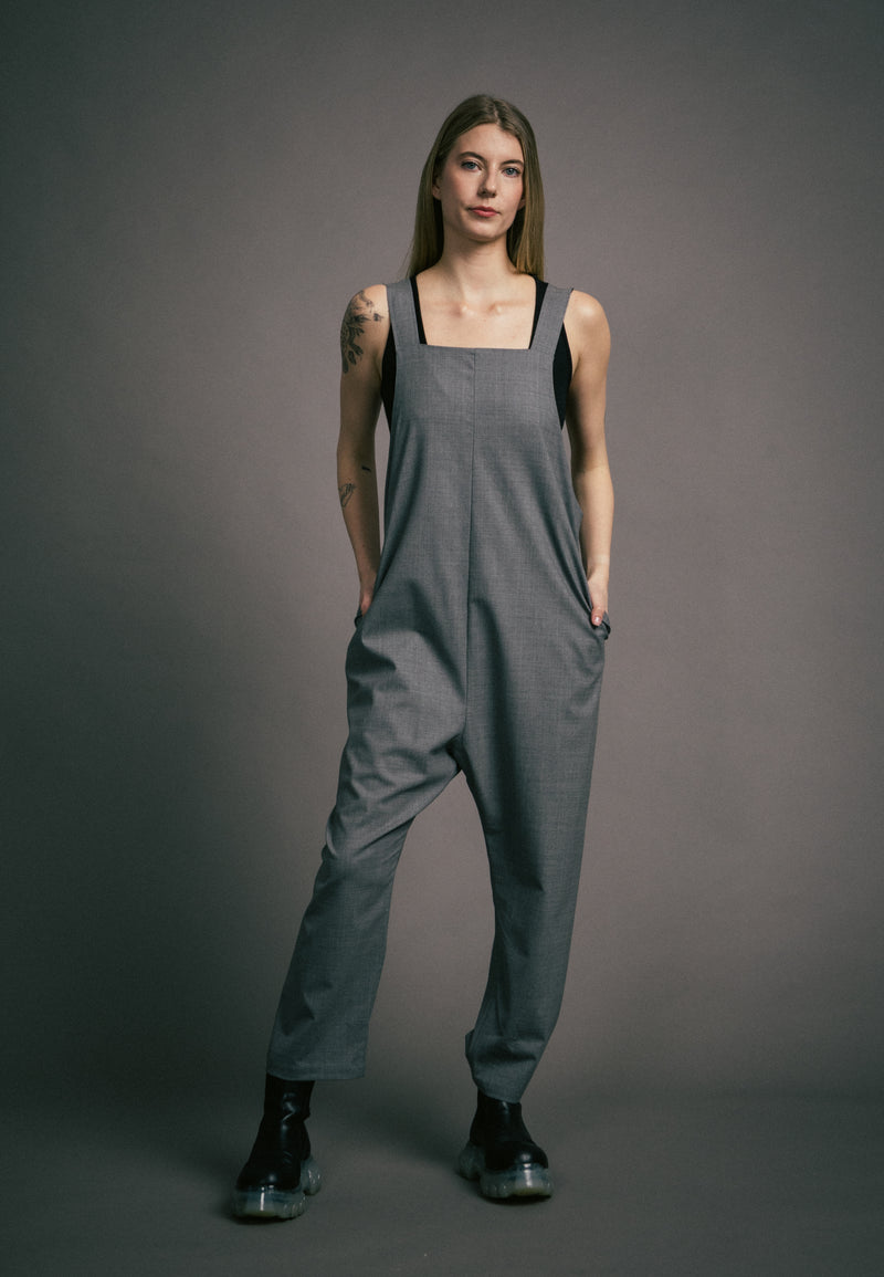 Giselle Grey Overall