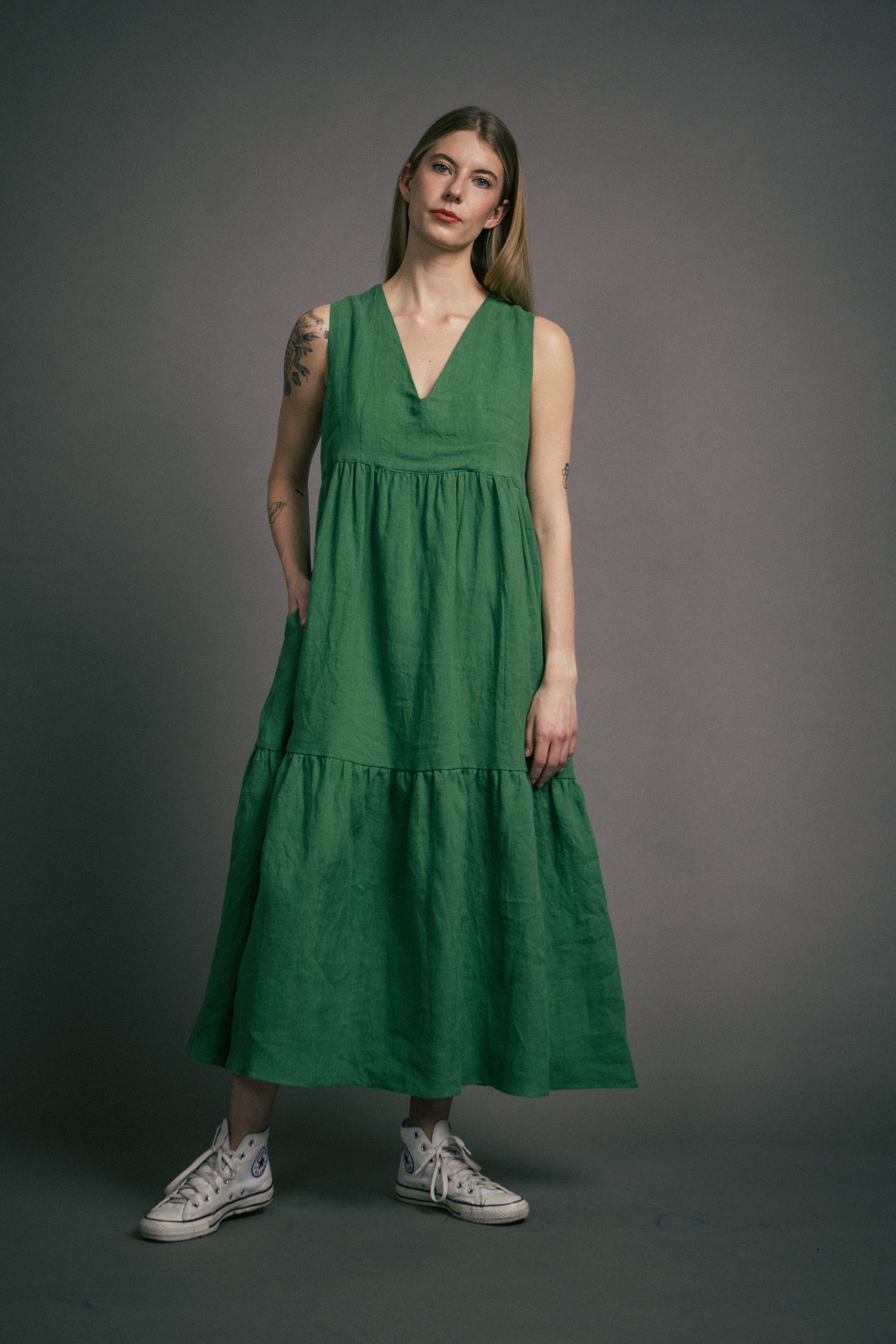 Nina Green Dress