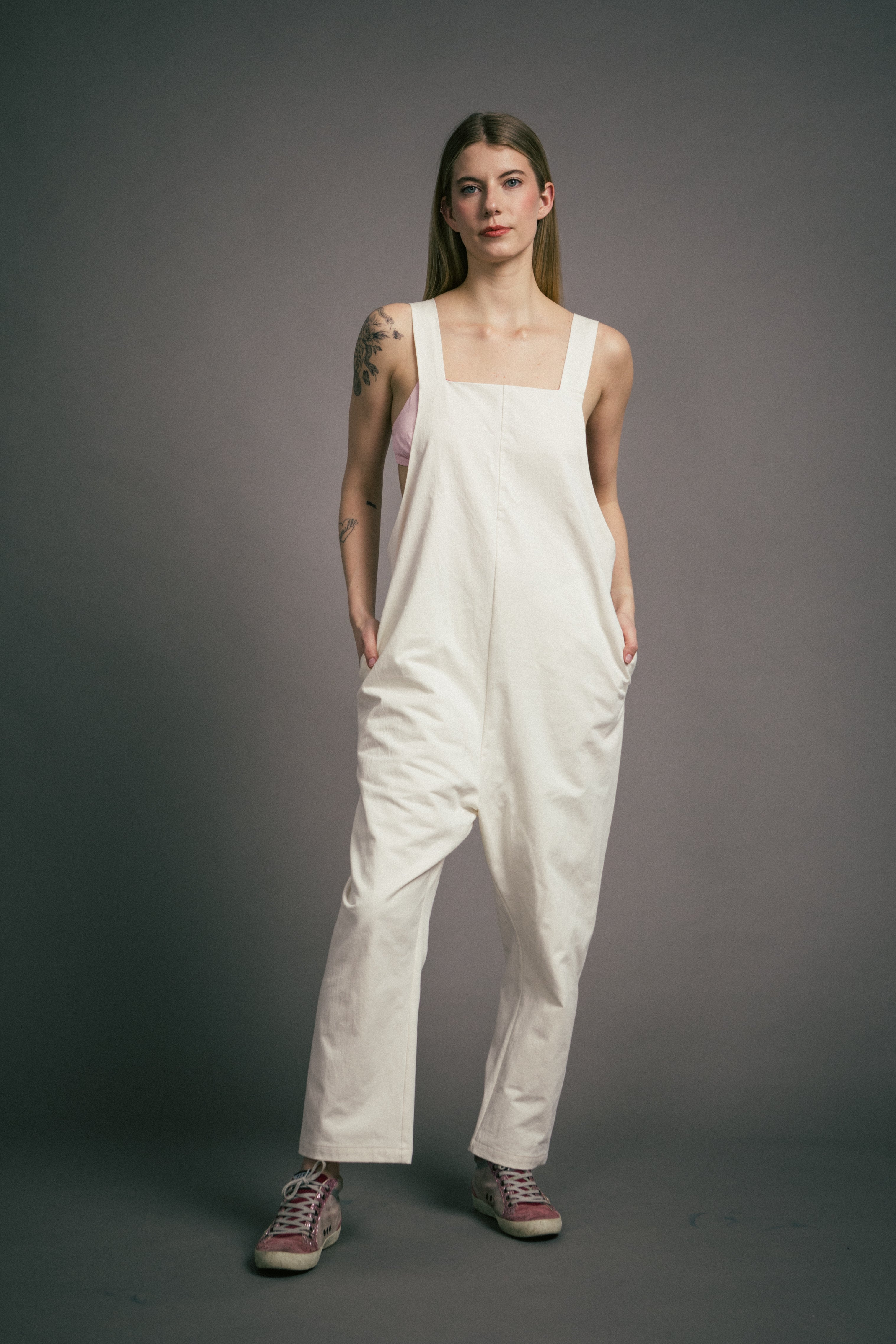 Giselle Off White Overall